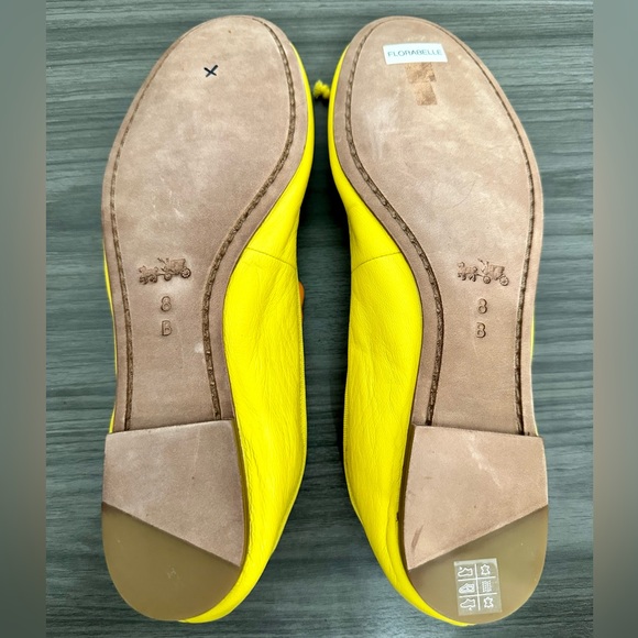 Coach Florabelle Leather Ballet Flat - Picture 8 of 9